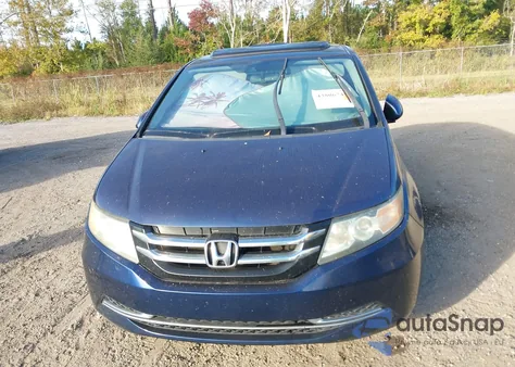 2015 Honda Odyssey Ex-L from USA, damaged, VIN 5FNRL5H68FB121423